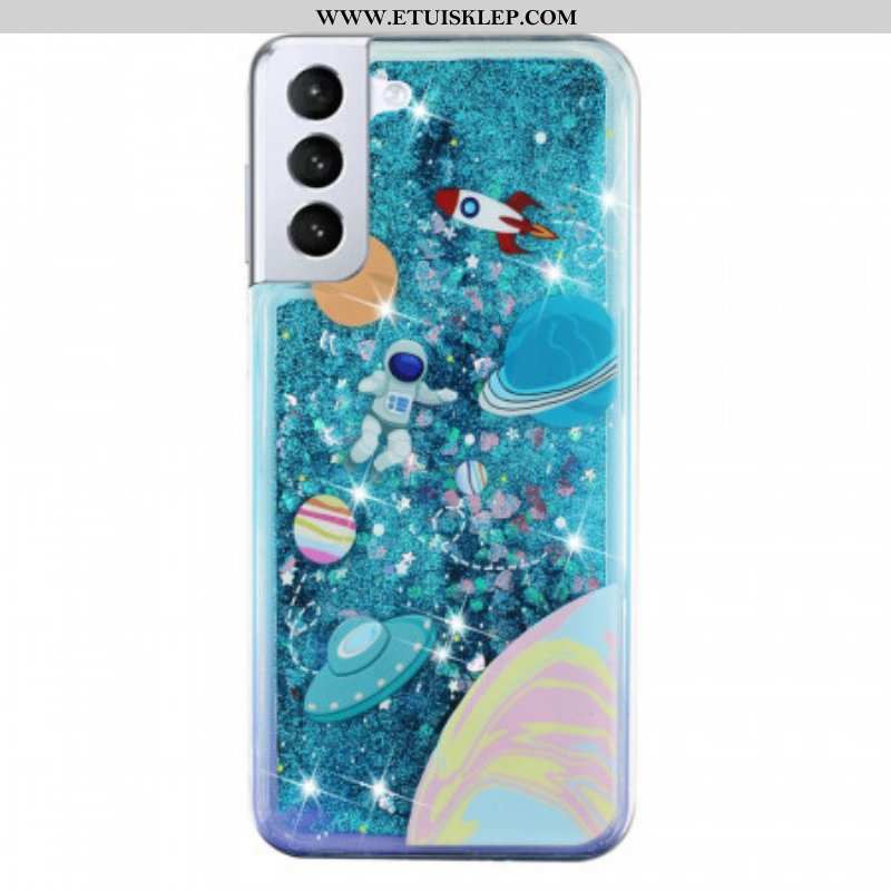 Etui do Samsung Galaxy S22 5G Kosmiczne Cekiny